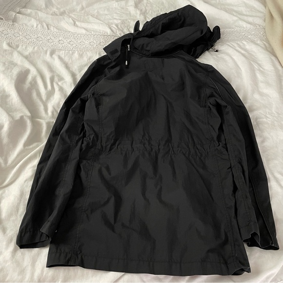 Emporio Armani “Josh Line” MEDIUM black utility jacket trench coat Hooded - Picture 8 of 13